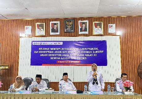 Pembukaan Uji Kompetensi Keahlian (UKK) Tahun Pelajaran 2025-2026
